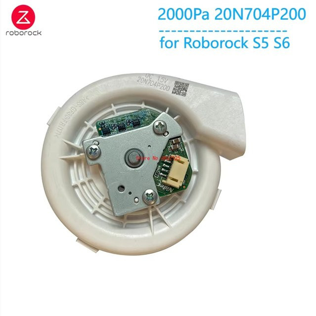 Roborock Ersatz Lüftermotor 2000Pa 20N704P200 für S5 S51 S55 S6 S65 S5 Max S6 Pure Roboter Staubsauger Teile in Weiß - Bild 1