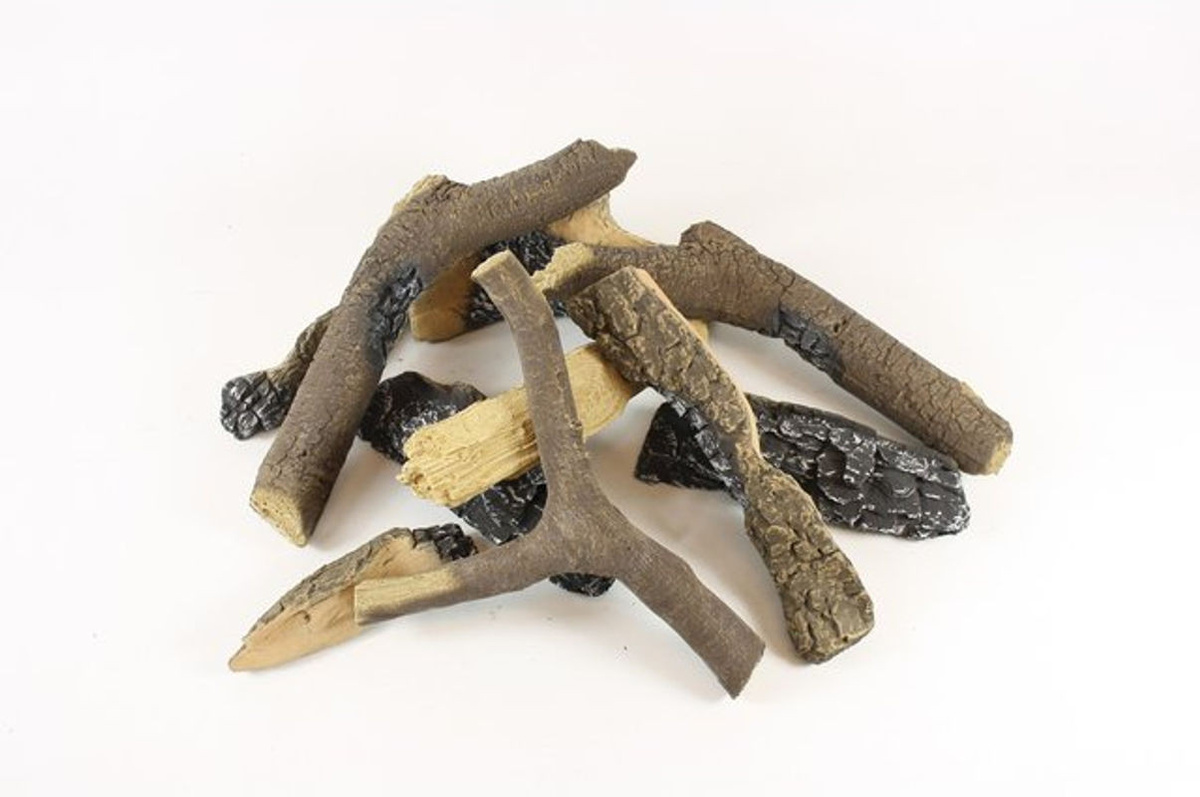 Keramische Holzdekorationselemente in Chips-Form für Gaskartuschen - Bild 1