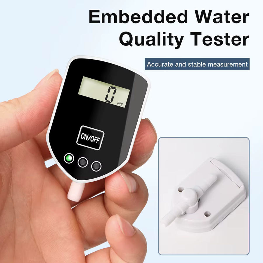JUANJUAN Digitales TDS-Messgerät zur Wasserqualitätsmessung in Weiß - Bild 3