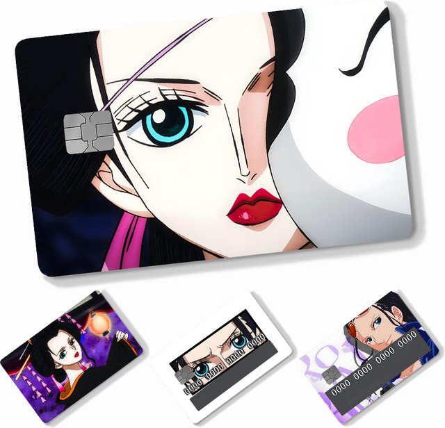 O-One Nico Robin Aufkleber Set, 4 Stück PVC Kreditkarten-Schutzfolien in Multicolour - Bild 1