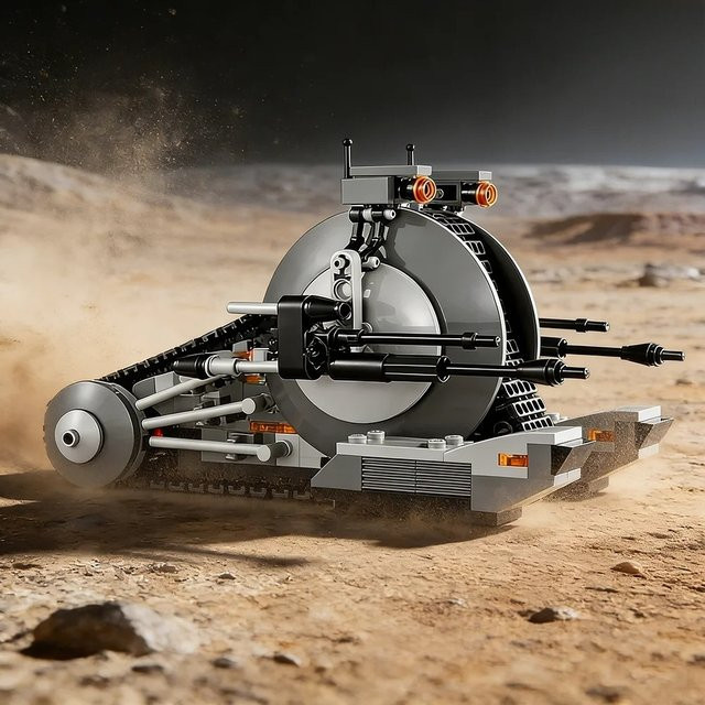 Potdemiel Sci-Fi Armee-Kampfroboter, Baustein-Modell, 271 Teile, ab 14 Jahren - Bild 1