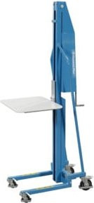 HanseLifter Minilift MES200-15 Hochhubwagen in Blau, B/T/H: 62 x 60 x 193 cm - Bild 1