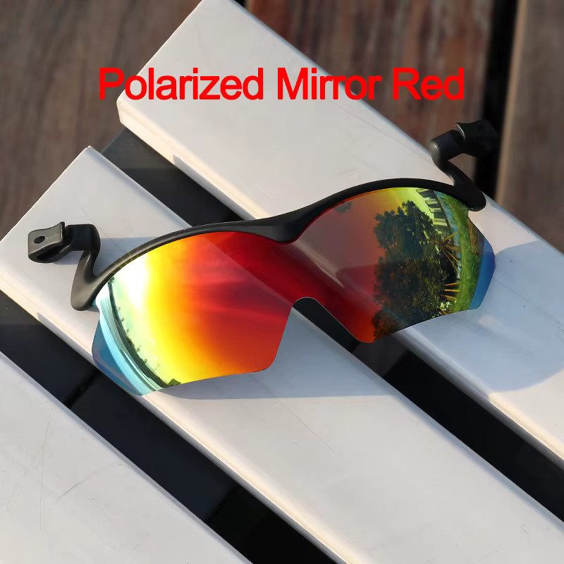 ZOZO TOMI Clip-On-Sonnenbrille, Unisex, Vollrand, Kunststoff, Wrap - Bild 4