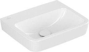 Villeroy & Boch Handwaschbecken O.NOVO, weiß, eckig, ohne Überlauf, B: 45 cm, T: 37 cm - Bild 1