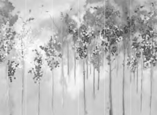 Jannelli & Volpi Mural Maples Tapete Abstract Modern Grau - Bild 1