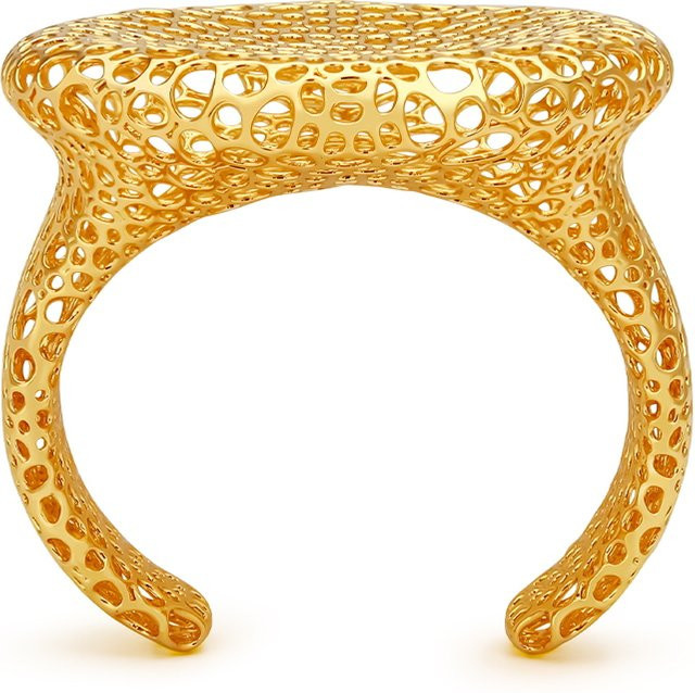 IVOG Manschettenarmband, 18 Karat vergoldet, Damen - Bild 1