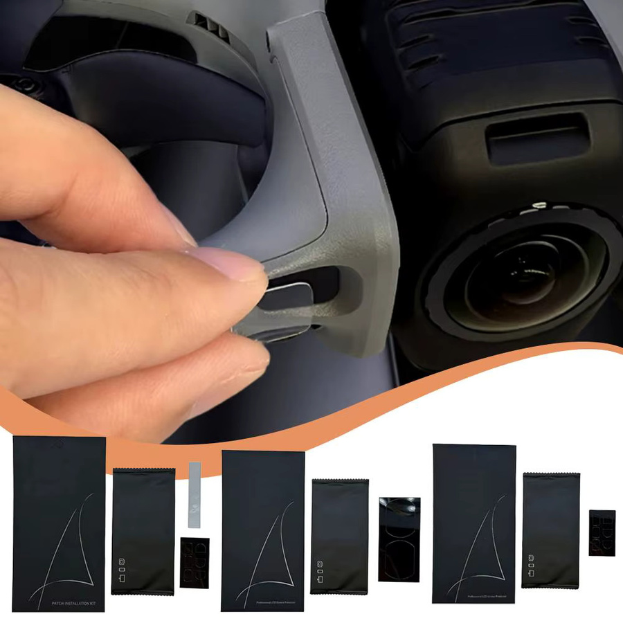 DJI Avata 360 Panorama-Sensor-Schutzfolie, transparente kratzfeste Nano-Schutzfolie - Bild 2