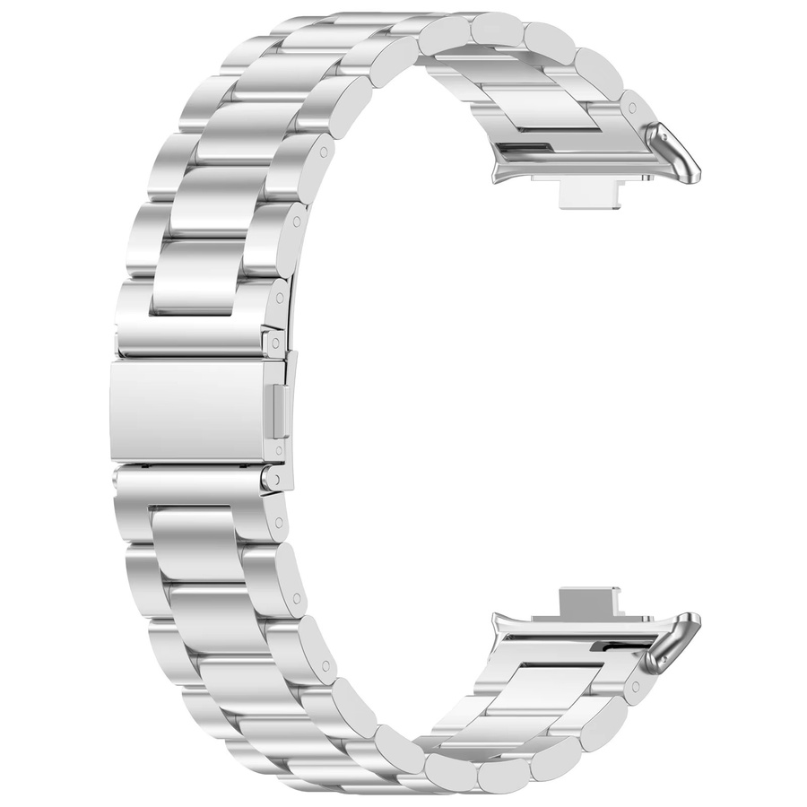 AMAZFEEL Uhrenarmband Edelstahl, Silber, Unisex - Bild 2