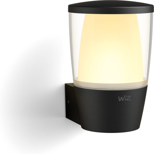 WiZ Elpas Outdoor Wandleuchte Tunable White & Color in Schwarz mit 950lm LED-Beleuchtung - Bild 1