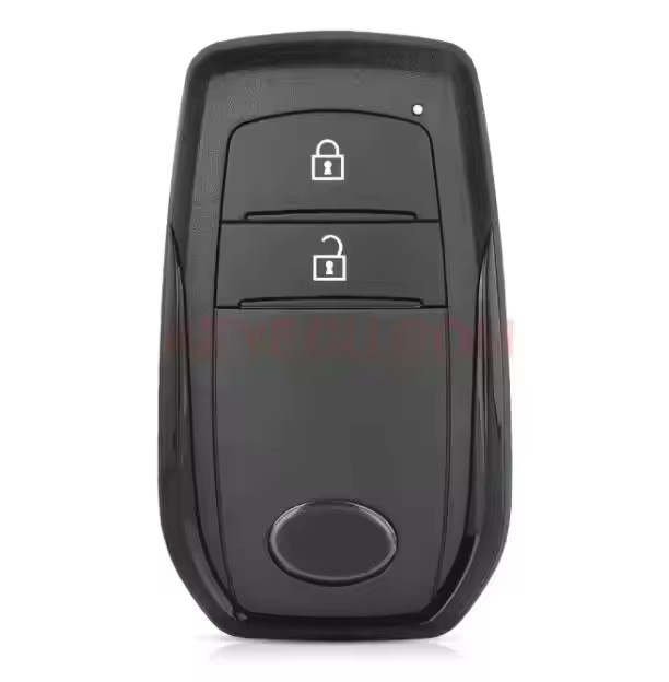 KEYECU Smart Key für Toyota Yaris 2020, 2 Tasten, 433,58/434,42 MHz, 4A NCF29A1M HITAG AES Chip, Schwarz - Bild 3