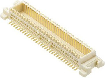 Molex Mezzanine-Steckverbinder mit 50 Polen, Rastermaß 0,50 mm, Farbe: Weiß - Bild 1