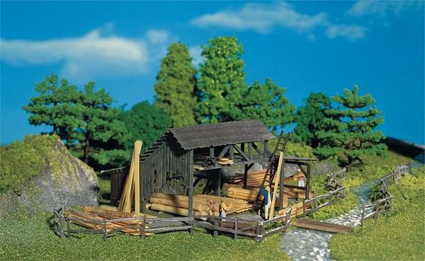 Faller Holzlager, 1:87 (Spur H0) - Bild 1