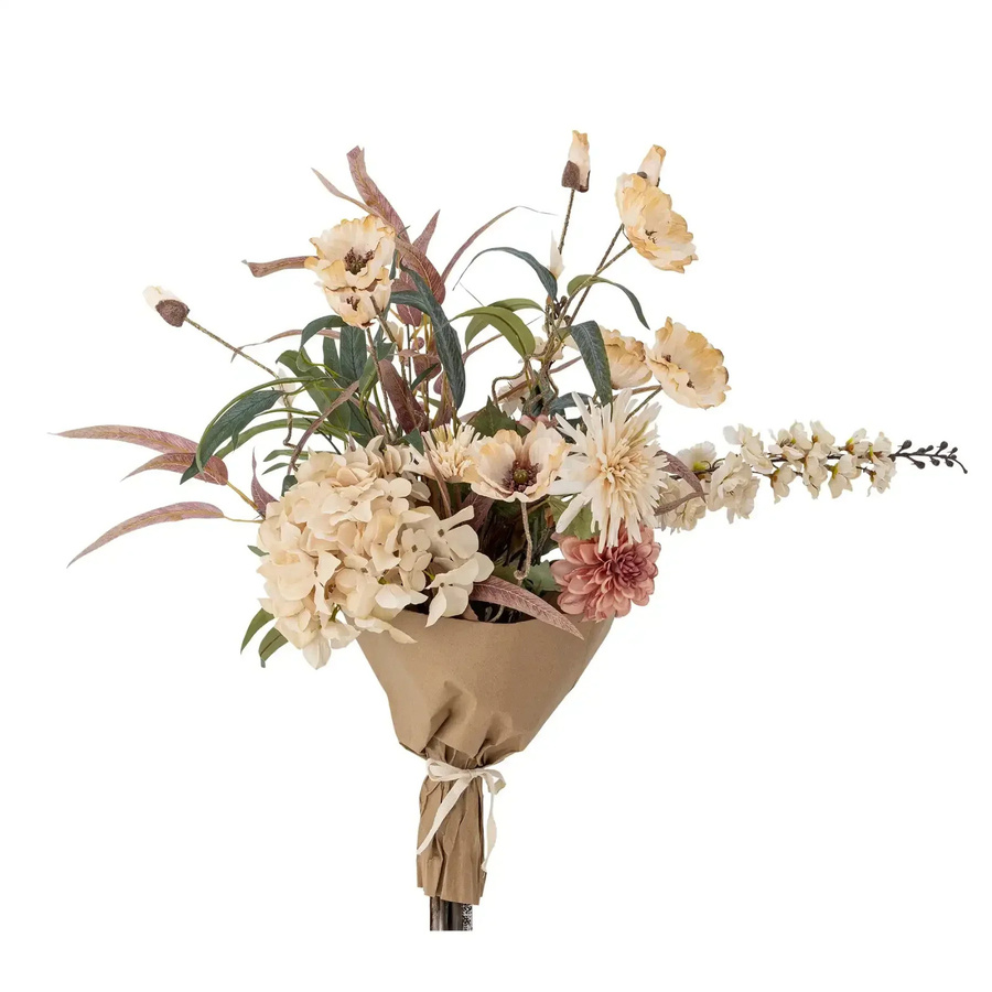 Bloomingville Kunstblumenstrauß Hazy in Beige, Grün und Pink für deinen skandinavischen Wohnstil - Bild 1