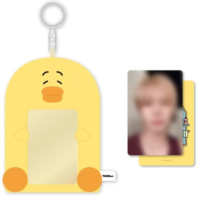 Withmuu Kpop Taemin 2026 Taemori Pop-Up-Store Offizielles Merchandise Kartenhalter Gelb - Bild 1