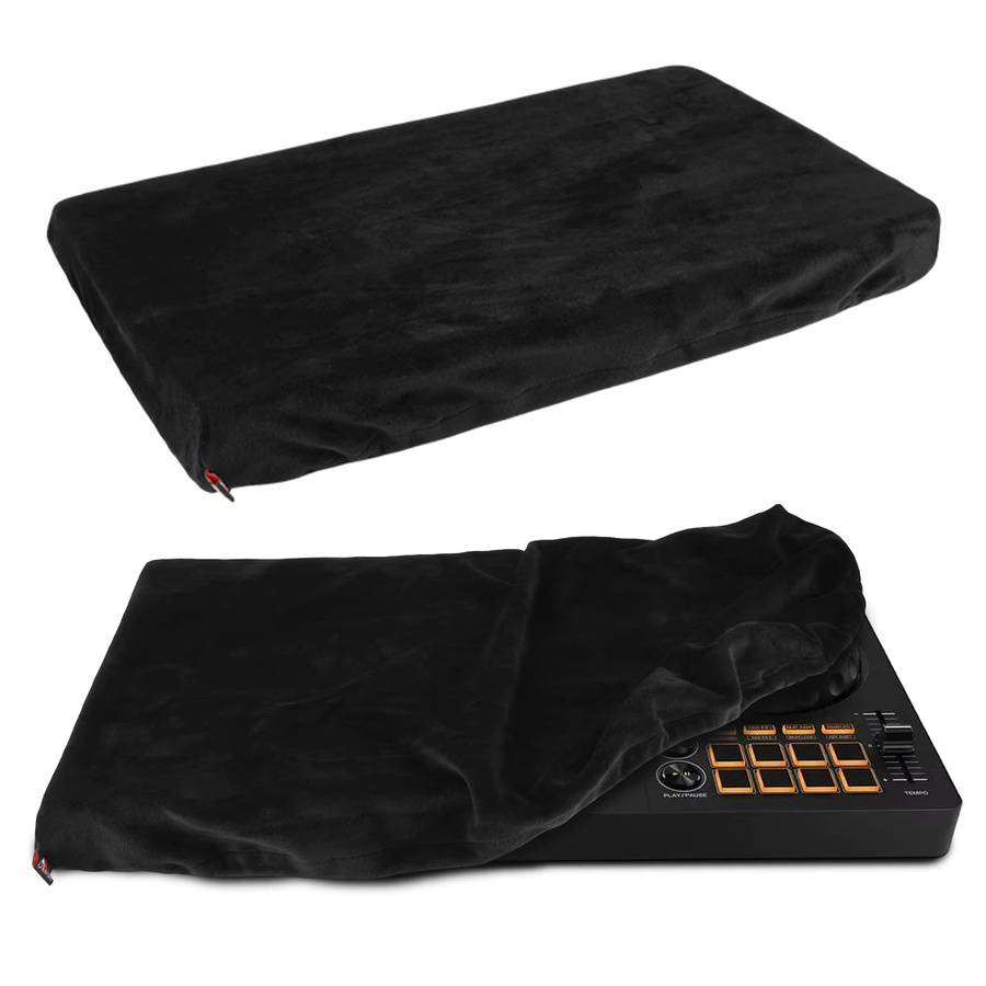 Waschbare und wiederverwendbare Staubschutzhülle mit elastischem Band für Pioneer DDJ-FLX4 DJ-Controller in Schwarz - Bild 2