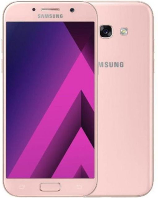 Generalüberholtes Samsung Galaxy A5 (2017) A520F Mobiltelefon in Rosa mit 32GB ROM und 3GB RAM (4G/LTE) - Bild 1