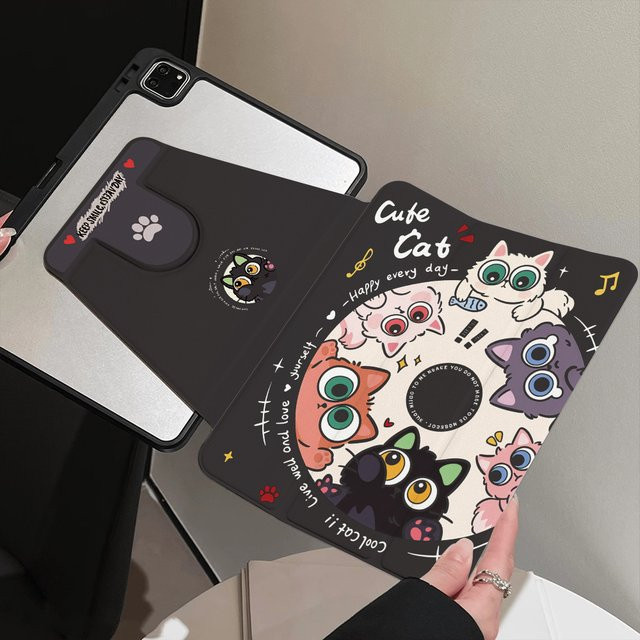 Smart Cover Hülle für Apple iPad Pro 13 M4 M5 2025 2024, iPad 11 M5 2025, iPad 10.5 2017, iPad 9.7 2018 und iPad 10. Generation 10.2 - Bild 1