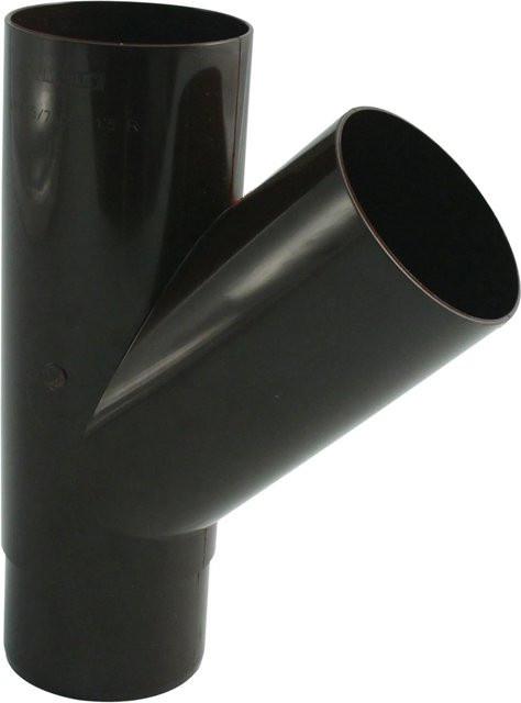 Marley Rohrabzweig 45 Grad DN 75/75 Braun - Bild 1