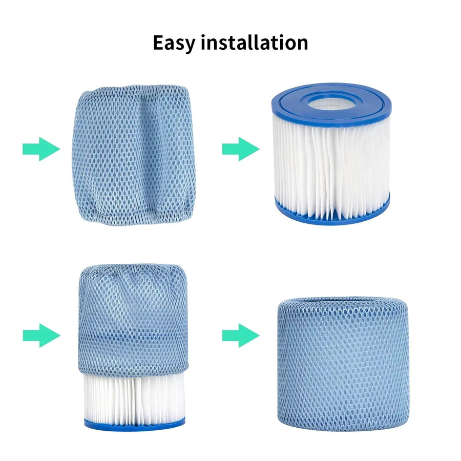 Poolpure Typ D Filterkartusche für Sommer Waves P57100102, aktualisierte Version für SFS-350, RP-350, RP-400, RP-600 und RX-600 - Bild 2