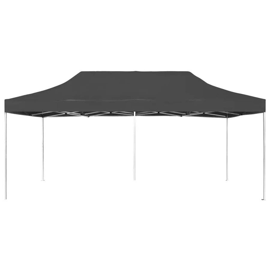 vidaXL Profi-Partyzelt faltbar aus Aluminium mit Oxford-Gewebe in Anthrazit, B/T: 6 x 3 m - Bild 2