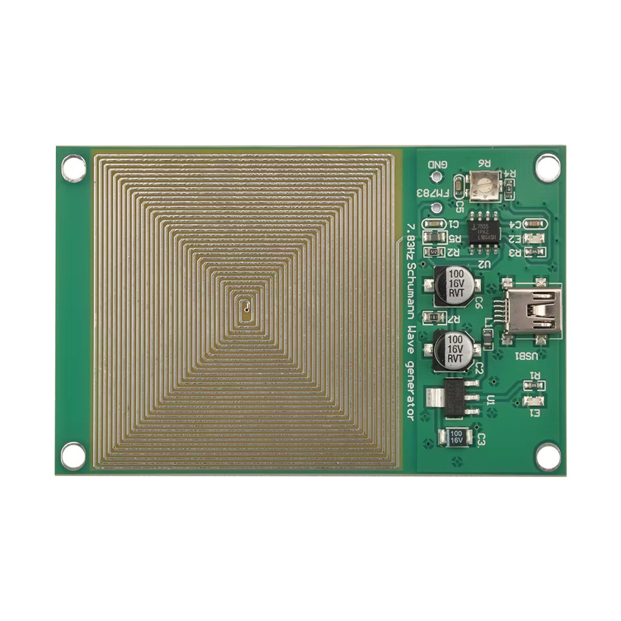 Gaqqee Schumann-Wellen-Generator Ultraniederfrequenz-Pulssignalgenerator mit Micro-USB-Anschluss in Schwarz - Bild 3