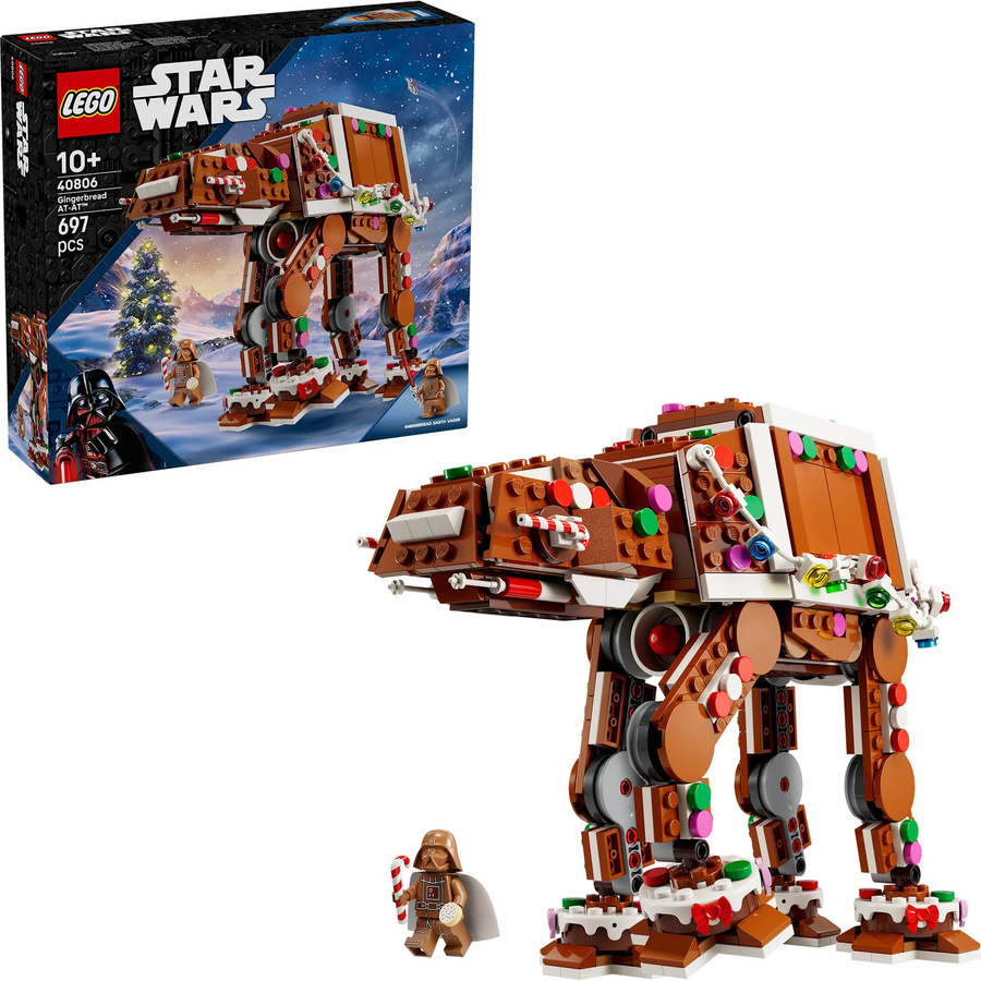 LEGO Star Wars Lebkuchen AT-AT Konstruktionsspielzeug 40806 - Bild 2