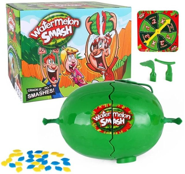 LYB Rainbow Wassermelonen-Smash-Spiel, Brettspiel, Grün - Bild 1