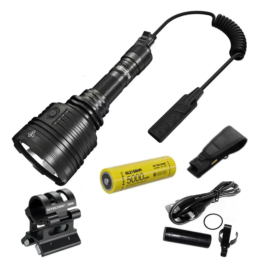 Convoy wiederaufladbare LED-Taschenlampe in Schwarz mit 2000 lm und 21700-Akku - Bild 5
