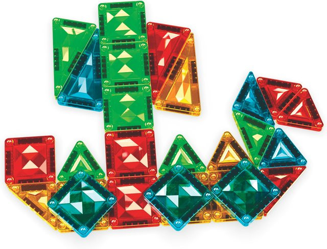 Geomag Magnetic Tiles Mini Travel Set 26, 26-teiliges Set, ab 3 Jahre - Bild 1