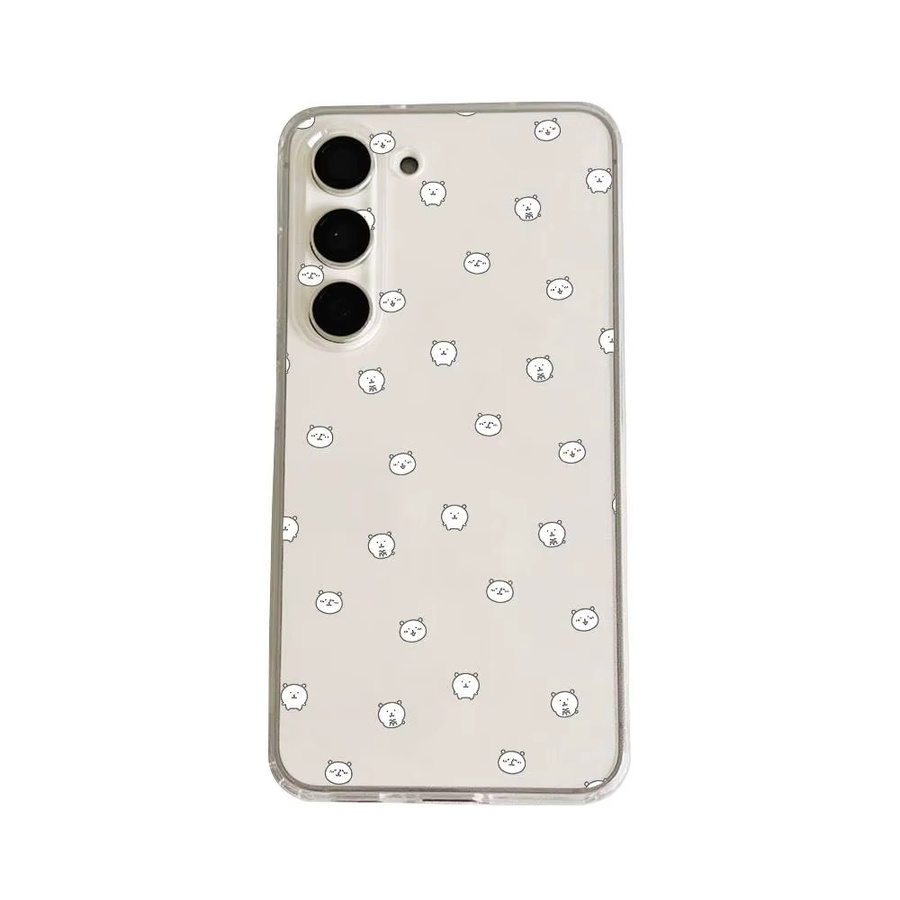 J-Joke Bear Handyhülle für Samsung Galaxy S21 S22 S23 S24 S25 Ultra FE Plus 5G A52S Transparent - Bild 5