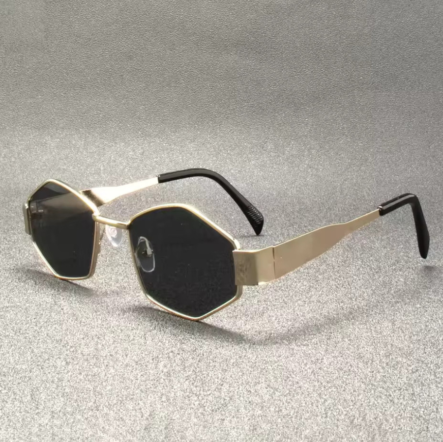 Hindfield Sonnenbrille, Vollrand, quadratisch, Metall, Unisex - Bild 3