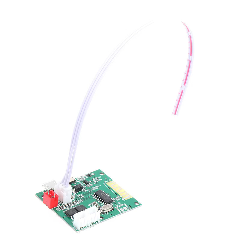 KOQZM Bluetooth 5.0 Verstärkerplatine Mini Stereo Audio Decoder Modul 5W x 2 in Grün - Bild 2