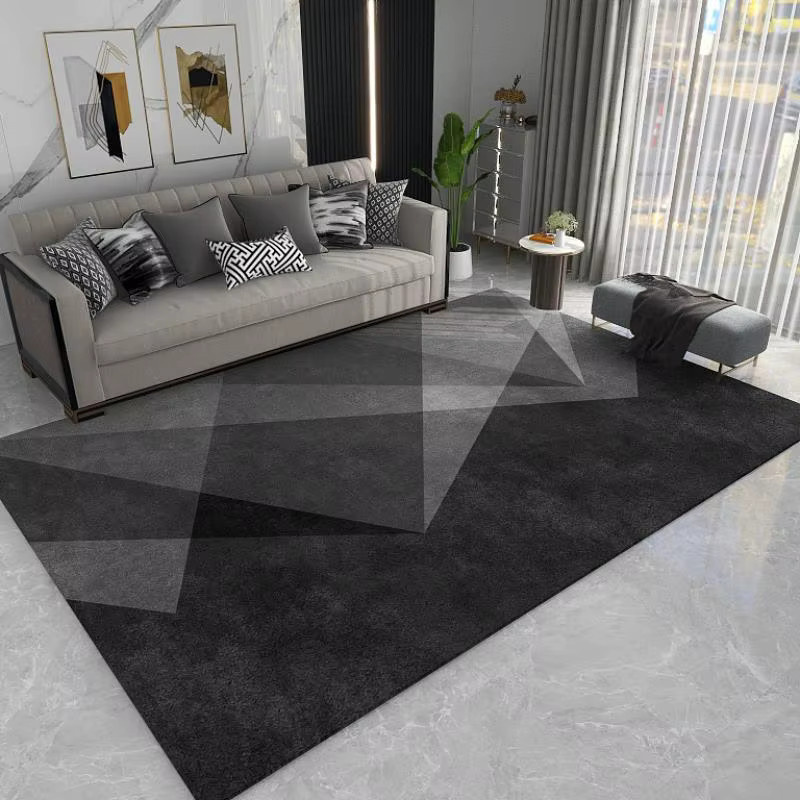VIKAMA Moderner geometrischer Teppich für Wohnzimmer und Schlafzimmer, Rechteckig, B/T: 120 x 80 cm - Bild 3