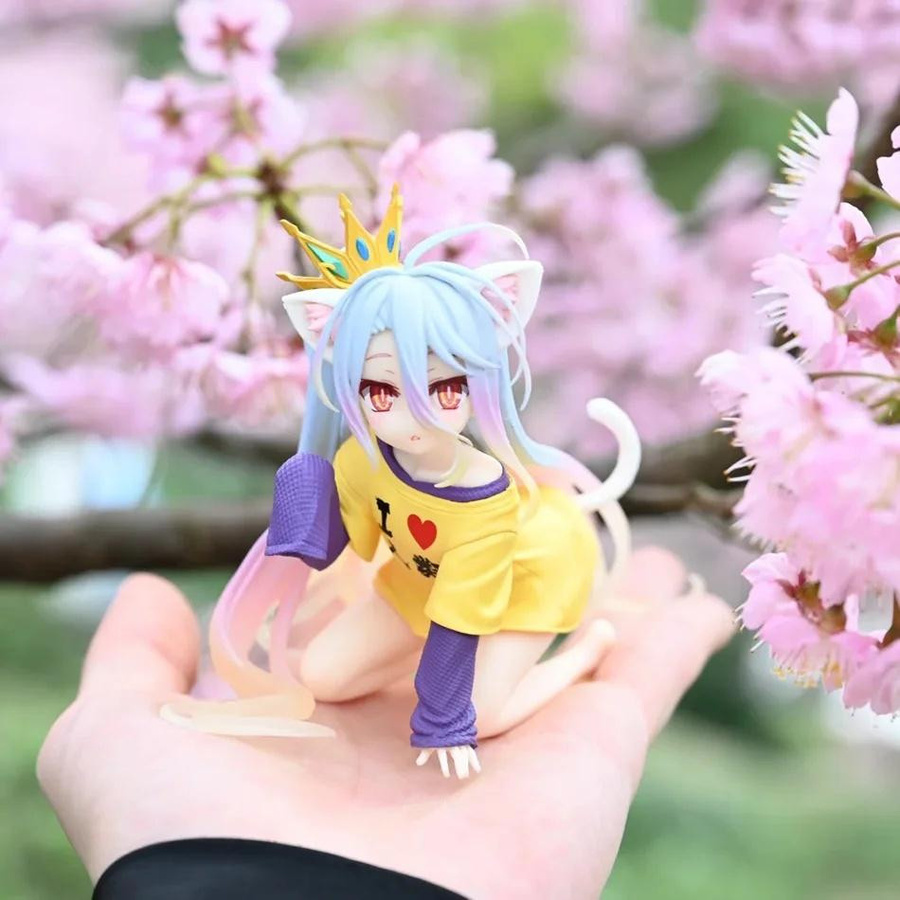 Yiran toy 1 No Game No Life: Zero Shiro Figur Weiß 10cm - Bild 4