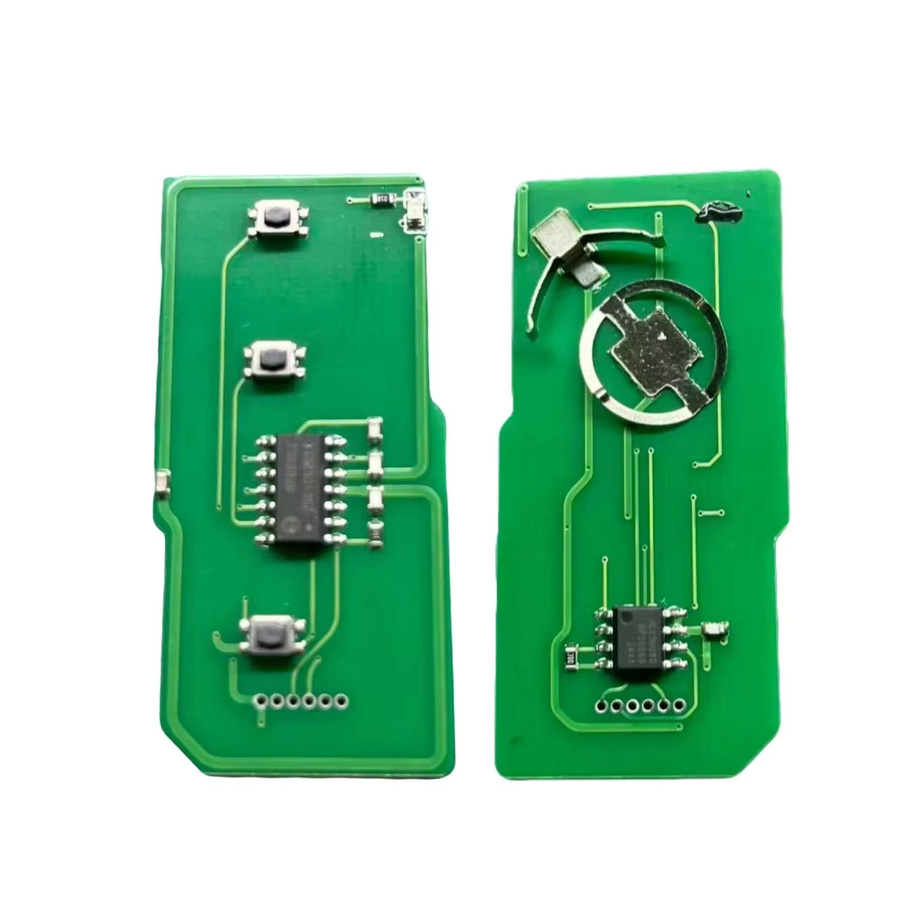 Da Shi 4D Chip Funkschlüssel für Toyota Prius 2004-2009 mit 2/3 Tasten, 312/433 MHz, FCC MOZB21TG CN007357 - Bild 3