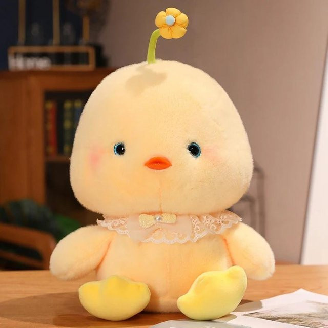 Kidsly Gelb Huhn Küken, Plüsch / Textil, 30cm, ab 14 Jahre - Bild 1