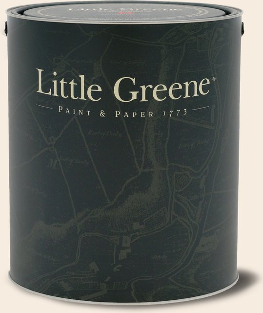 Little Greene Absolute Matt Emulsion China Clay in Beige und Grau, wasserbasiert, 10 l - Bild 1