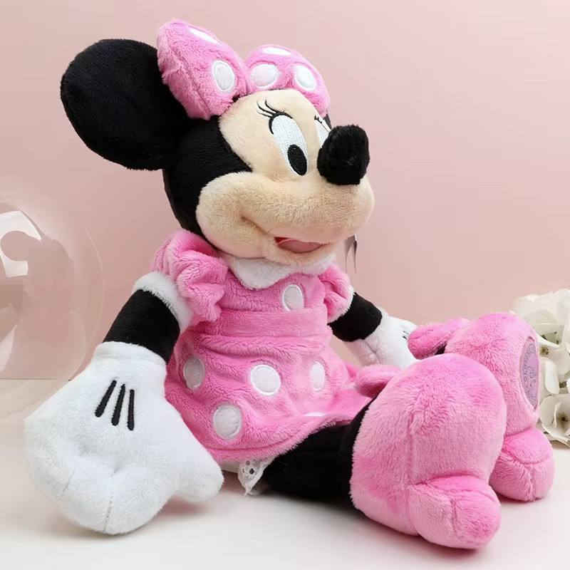 Bandai Disney Minnie Maus Plüschtier, Rosa, 30cm - Bild 2