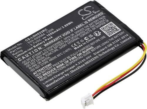 CS Cameron Sino Werkzeug-Akku 3,7V mit 1050 mAh in Schwarz - Bild 1