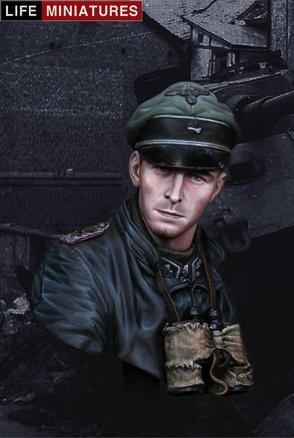 Resinking Joachim Peiper, 1:10 Resin-Bausatz, Unmontierte Skulptur - Bild 1