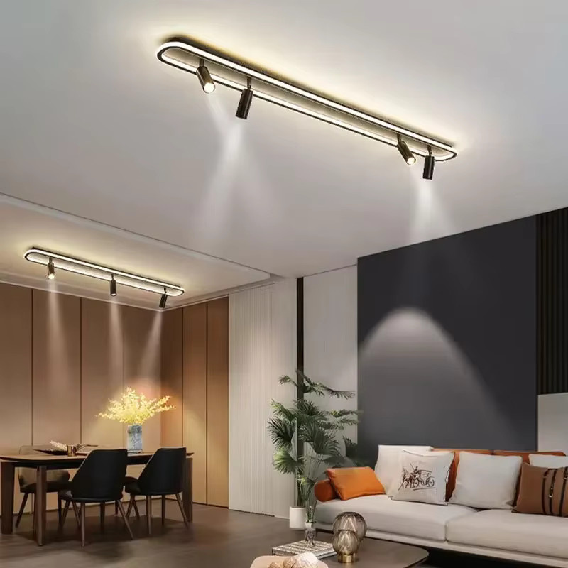 Moderne LED Deckenlampe DAMIASMIL in Weiß für Wohnzimmer, Esszimmer und Schlafzimmer - Bild 2