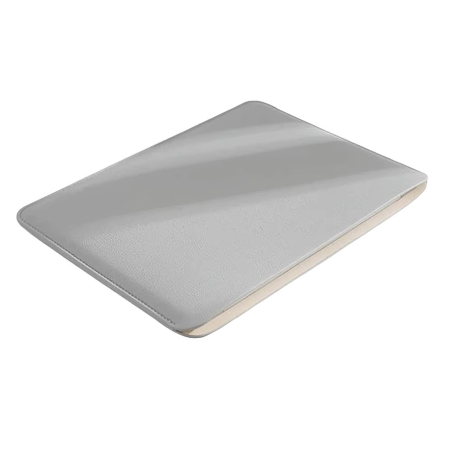 Stoßfeste PU Laptop Tasche in Gelb mit großer Kapazität und ultra dünnem Design für Business und Tablet - Bild 2