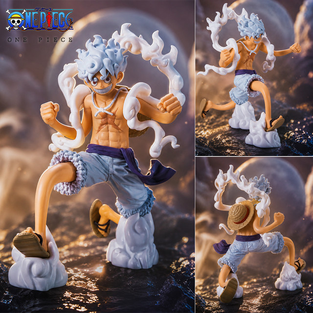 One Piece Gear 5 Luffy Figur, Anime PVC Statue, 1-teiliges Set - Bild 1
