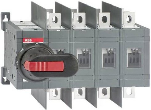 ABB Lastumschalter Schwarz 4polig 250A 1SCA108606R1001 - Bild 1