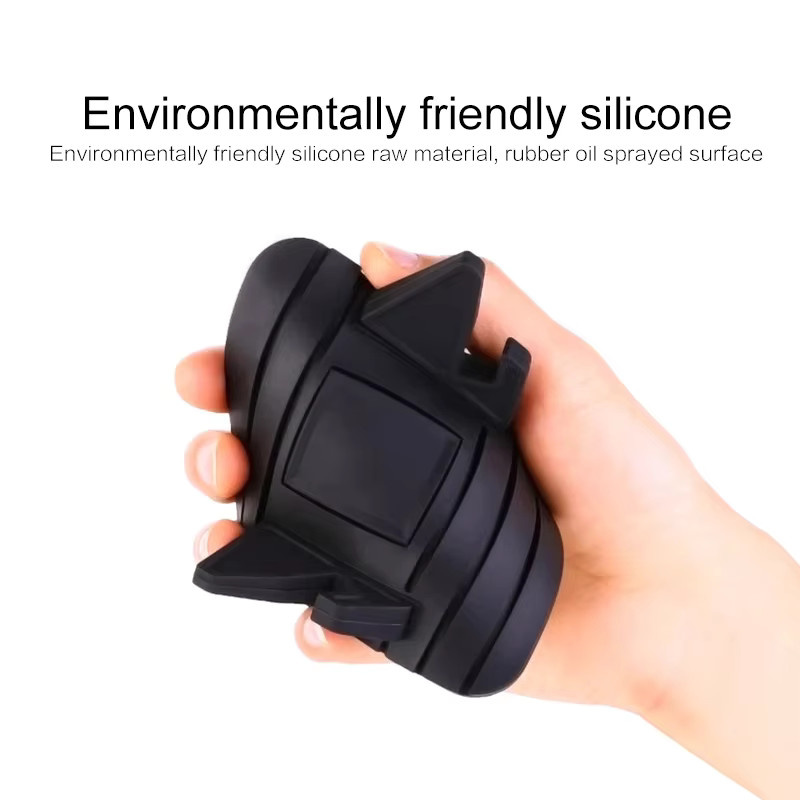 Universelle Silikon Anti-Rutsch-Matte für das Auto Armaturenbrett als Telefon und GPS Halterung in Schwarz - Bild 3