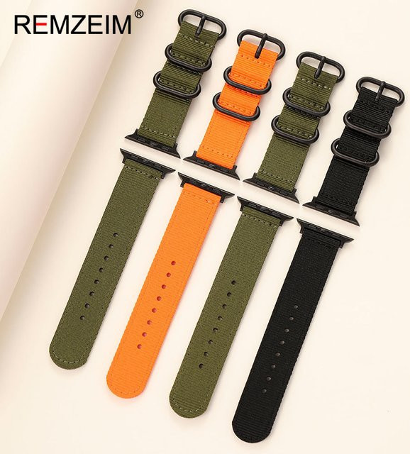 REMZEIM Uhrenarmband Nylon, Herren - Bild 1