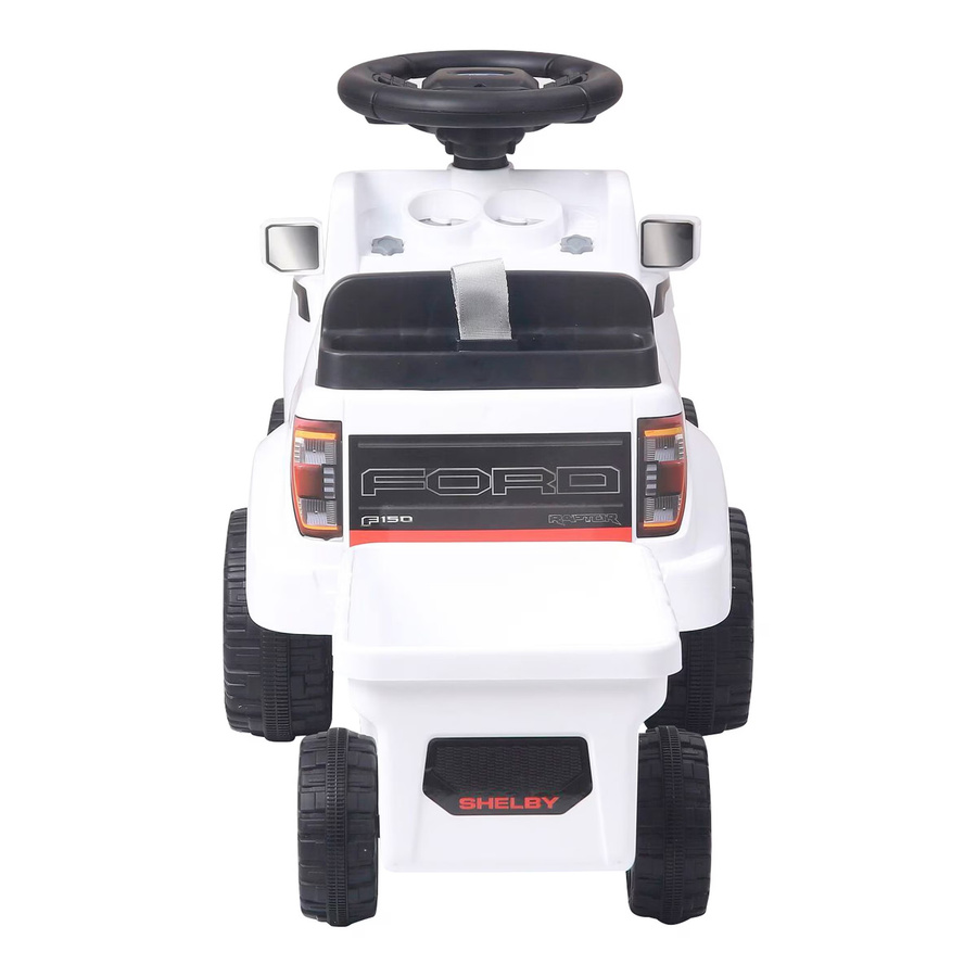 Jamara Shelby Ford F-150 Raptor Rutscher mit Anhänger weiß mit Kippschutz - Bild 2