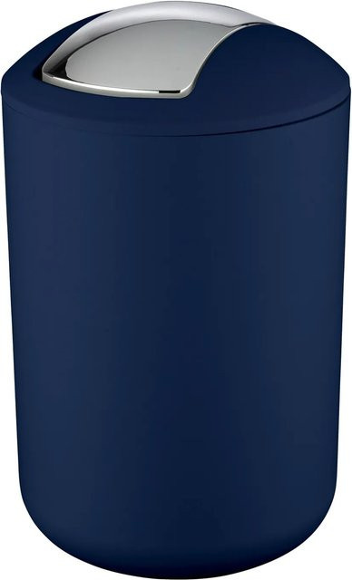 Wenko Schwingdeckeleimer Brasil Dunkelblau 6,5 l - Bild 1