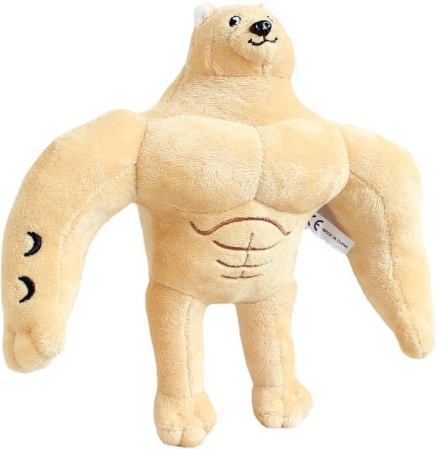 BC Pet Supplies Shiba Inu Hunde-Muskelplüschtier, 25 cm, ab 3 Jahren - Bild 1