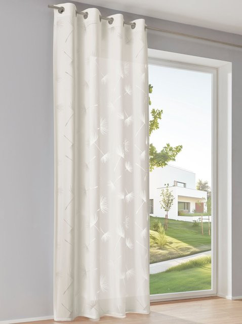 Heine Home Dekostore mit Pusteblumen-Motiv in Weiß, semi-transparent, floral, Unisex - Bild 1